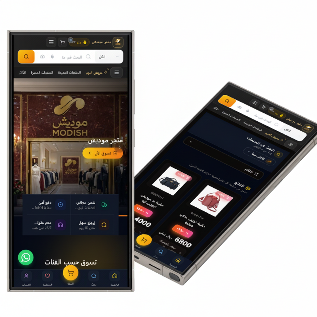 تطبيق اندرويد ( متجر موديش )